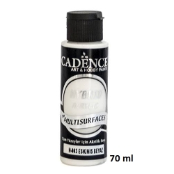 CADENCE H-003 Farba hybrydowa matowa 70ml BIAŁA  ESKIMOSIA MATT / HYBRID WHITE ESKIMIS
